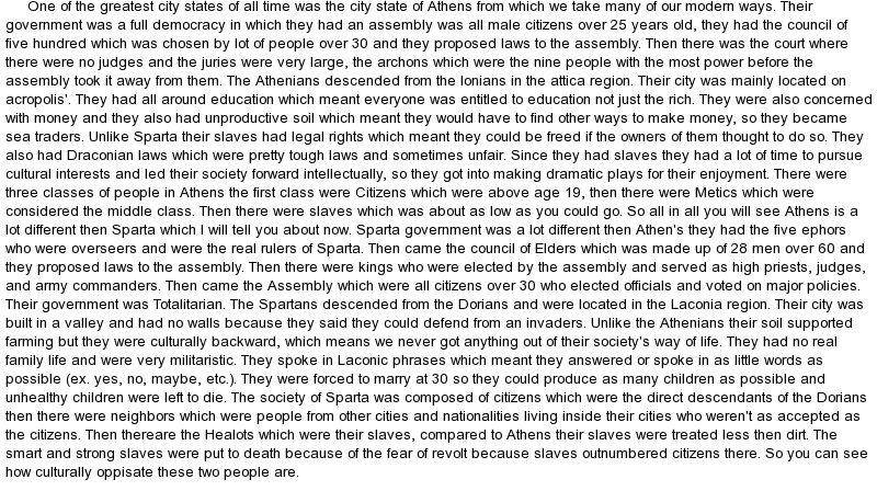 Athens vs sparta essay free - heidijansen.co.za